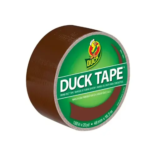 Duck Tape 1.88 In. x 20 Yd. Colored Duct Tape, Brown Duck Tape 1.88 In. x 20 Yd. Colored Duct Tape, Brown