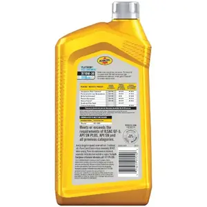 PENNZOIL 550022687 Platinum Motor Oil, 10W-30, 1 qt Bottle Clear
