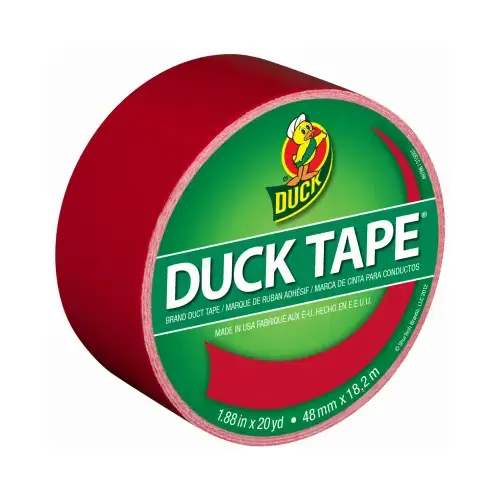 Duck Tape 1.88 In. x 20 Yd. Colored Duct Tape, Red