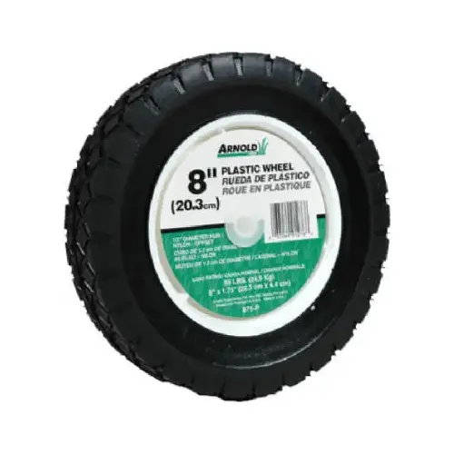 Lawn Mower Replacement Wheel 1.75" W X 8" D Plastic 55 lb Lawn Mower Replacement Wheel 1.75" W X 8" D Plastic 55 lb