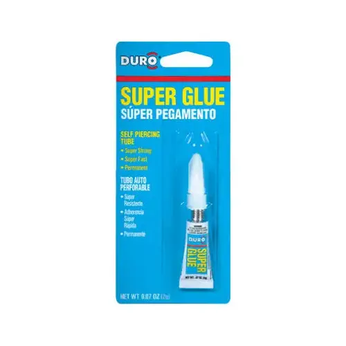 Super Glue, Gel, Fragrant Mint, Clear, 2 g Tube Super Glue, Gel, Fragrant Mint, Clear, 2 g Tube