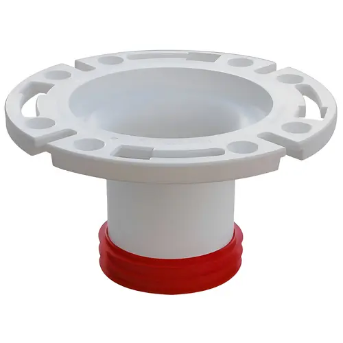 Sioux Chief Pushtite White 3" Gasket Closet Flange, Inside Fit, Swivel Ring Sioux Chief Pushtite White 3" Gasket Closet Flange, Inside Fit, Swivel Ring