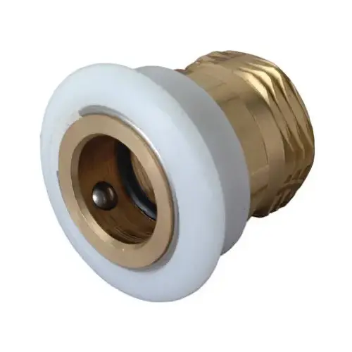 Aerator Adapter Male Thread 3/4" Brass Brass - pack of 5 Aerator Adapter Male Thread 3/4" Brass Brass - pack of 5
