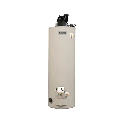 50 Gal. Tall 6 Year 50,000 BTU Natural Gas Water Heater with Power Vent 50 Gal. Tall 6 Year 50,000 BTU Natural Gas Water Heater with Power Vent