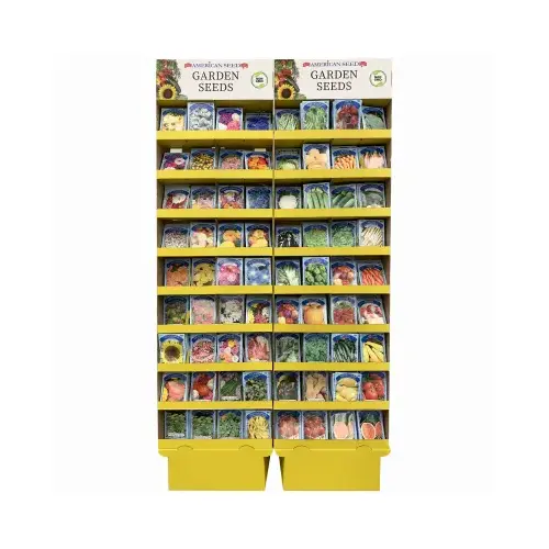 Seed Display, Flowers, Vegetables & Herbs - pack of 800