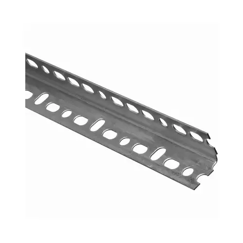 4021BC 1-1/4" x 48" Slotted Angle 0.047" Thick Galvanized Finish 4021BC 1-1/4" x 48" Slotted Angle 0.047" Thick Galvanized Finish
