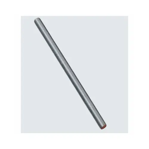 4000BC 3/4"-10 x 12" Steel Threaded Rod - Coarse Thread Zinc Plated Finish 4000BC 3/4"-10 x 12" Steel Threaded Rod - Coarse Thread Zinc Plated Finish