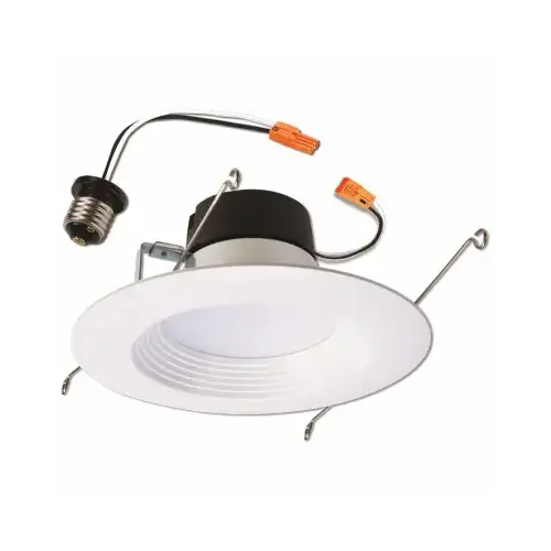 Halo LT56 Series 5 in. ./6 in. Selectable CCT(3000-5000K) Integrated LED, White Recessed Light, Dimmable Retrofit Trim Halo LT56 Series 5 in. ./6 in. Selectable CCT(3000-5000K) Integrated LED, White Recessed Light, Dimmable Retrofit Trim