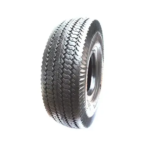 Wheelbarrow Tire, Sawtooth Tread, 4.10/3.50-6 In. Wheelbarrow Tire, Sawtooth Tread, 4.10/3.50-6 In.