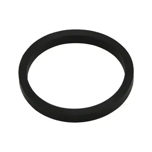 Square Cut Washer, Black Rubber, 1-1/2-In. Square Cut Washer, Black Rubber, 1-1/2-In.
