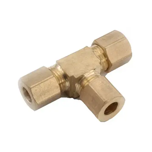 Compression Fitting, Tee, 3/8-In. Compression Fitting, Tee, 3/8-In.