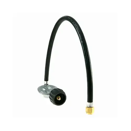 Mr. BAR-B-Q Regulator with Hose, 21 in L Hose Mr. BAR-B-Q Regulator with Hose, 21 in L Hose