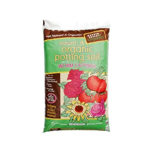 Natural & Organic Potting Soil with Worm Castings, 2-Cu. Ft. Natural & Organic Potting Soil with Worm Castings, 2-Cu. Ft.