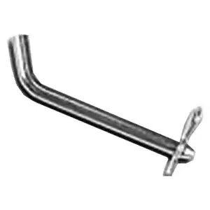 DOUBLE HH MFG 10316 Universal Bent Pin, Zinc-Plated, .5 x 5-In.