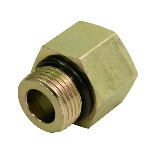 Hydraulic Adapter, 1/2-In. Male 0-Ring x 1/2-In. FP Hydraulic Adapter, 1/2-In. Male 0-Ring x 1/2-In. FP
