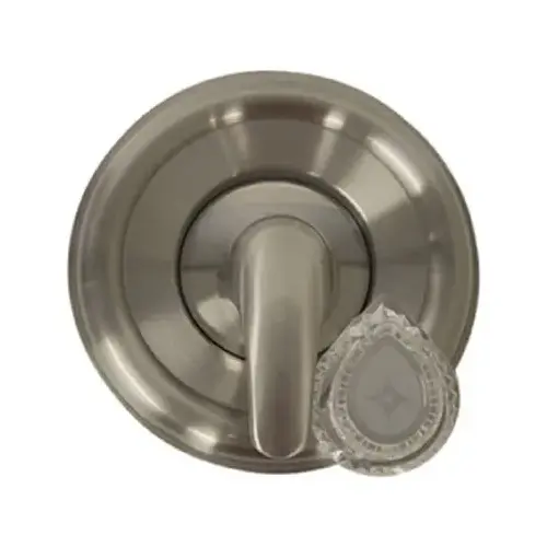 Tub & Shower Trim Kit, For Moen Faucets, Brushed Nickel With Acrylic & Metal Handles Tub & Shower Trim Kit, For Moen Faucets, Brushed Nickel With Acrylic & Metal Handles