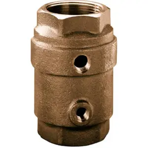 Water Source CCC-125NL Control Center Check Valve, Brass, 1-1/4-In.