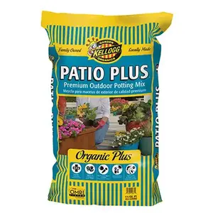 Kellogg Organics 681 Patio Plus Outdoor Potting Soil, Organic, 1.5-Cu. Ft.