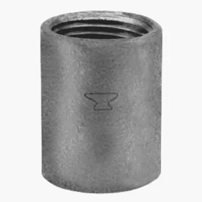 ASC Black Pipe Coupling Wrot Steel 1/2-In. 8700158051 ASC Black Pipe Coupling Wrot Steel 1/2-In. 8700158051