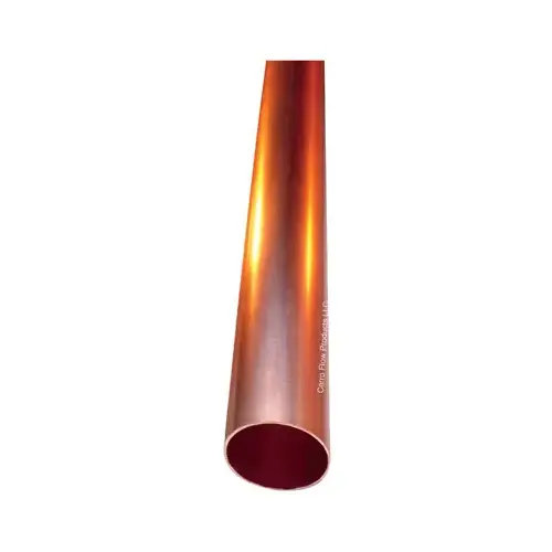 Copper Water Pipe, Type M, 2-In. x 10-Ft.