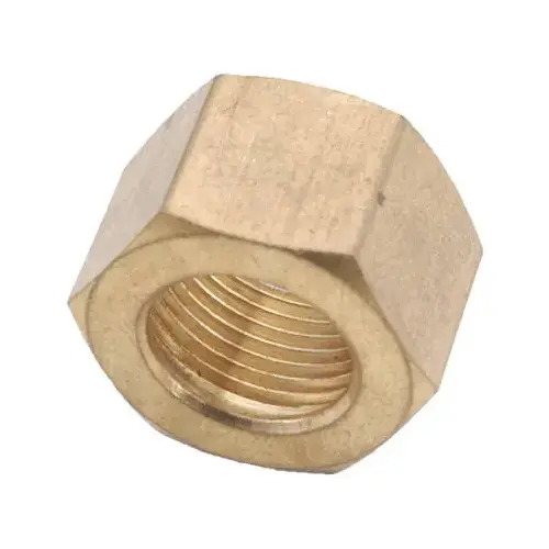 5/16-In. Brass Compression Nut - pack of 10 5/16-In. Brass Compression Nut - pack of 10