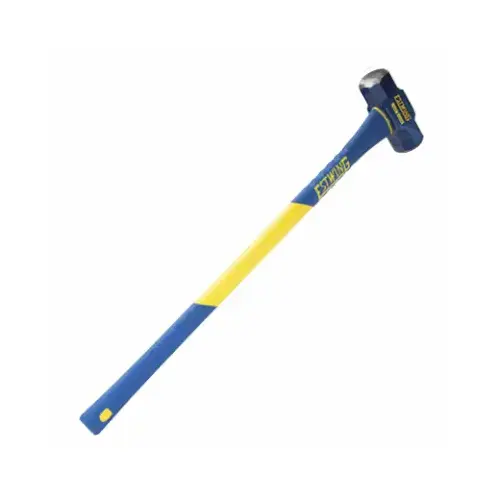 12-Lb. Sledge Hammer, Steel Head, 36-In. Fiberglass Handle