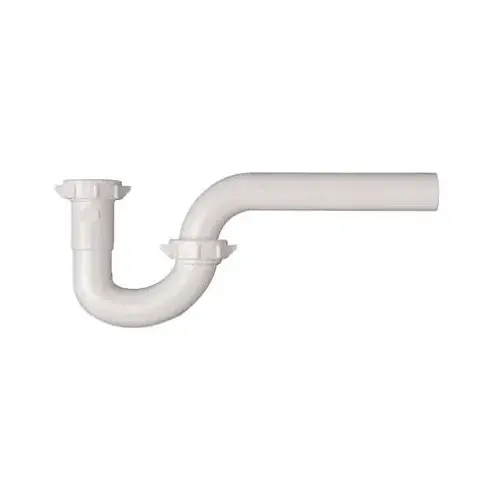 P-Trap, White Plastic, 1-1/4 x 1-1/4-In. P-Trap, White Plastic, 1-1/4 x 1-1/4-In.