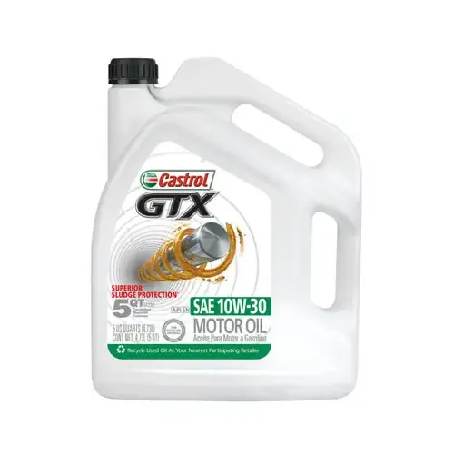 GTX Motor Oil, 10W-30, 5-Qts. - pack of 3