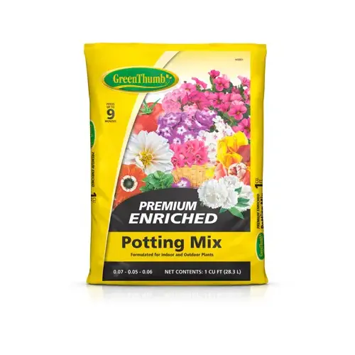 Premium Potting Soil, 1-Cu. Ft.