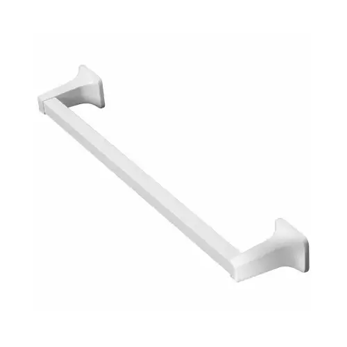 Basic Towel Bar, Chrome, 24-In.