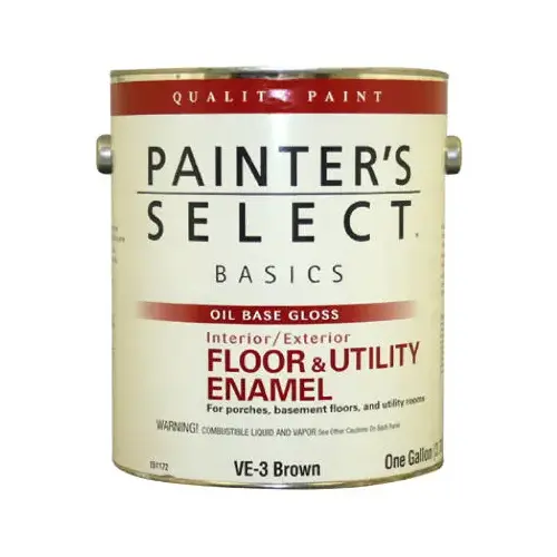 Floor & Utility Enamel, Battleship Gray, Oil-Base, 1-Gallon - pack of 2 Floor & Utility Enamel, Battleship Gray, Oil-Base, 1-Gallon - pack of 2