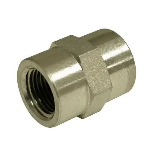 3/8 In. Female Pipe x 3/8 In. Female Pipe Hydraulic Hose Adapter 3/8 In. Female Pipe x 3/8 In. Female Pipe Hydraulic Hose Adapter