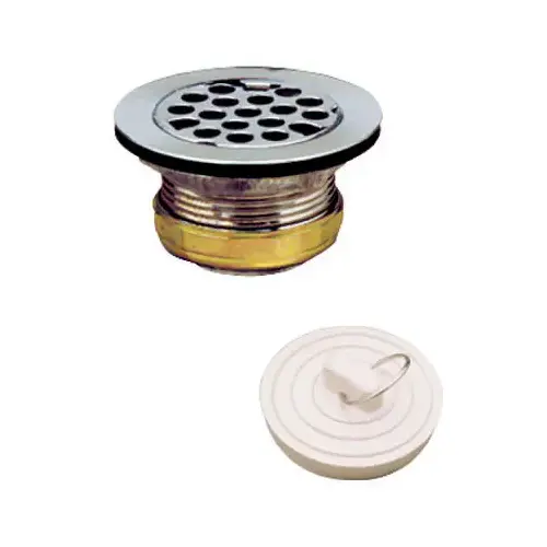 Master Duplex Strainer With Rubber Stopper, 2 - 2-1/2-In.