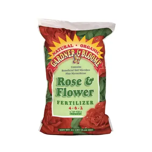 Rose & Flower Fertilizer, 4-6-2 Formula, 12-Lbs. Rose & Flower Fertilizer, 4-6-2 Formula, 12-Lbs.