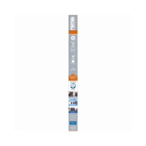 LED Linear Tube Light Bulb, 3 Color Options, T8, 18-In. LED Linear Tube Light Bulb, 3 Color Options, T8, 18-In.