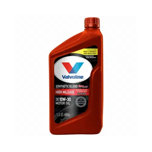 Synthetic Blend Motor Oil, 10W-30, 1 qt Bottle Amber Synthetic Blend Motor Oil, 10W-30, 1 qt Bottle Amber