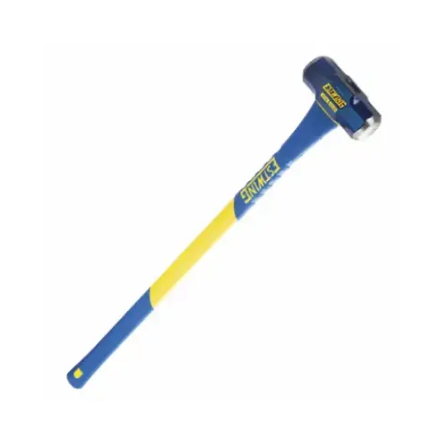 10-Lb. Sledge Hammer, Steel Head, 36-In. Fiberglass Handle 10-Lb. Sledge Hammer, Steel Head, 36-In. Fiberglass Handle