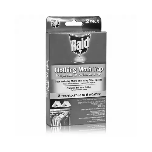 Clothing Moth Traps, Unscented, 2-Ct. Clothing Moth Traps, Unscented, 2-Ct.
