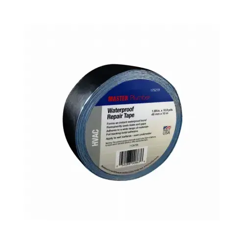Waterproofing Repair Tape, Silver, 1.89-In. x 10.9-Yd. Roll