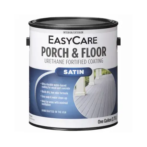Porch & Floor Exterior Paint, Satin Tint Base, 1-Gallon - pack of 2 Porch & Floor Exterior Paint, Satin Tint Base, 1-Gallon - pack of 2