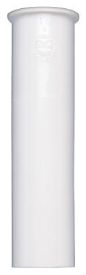 Keeney 10-6WK 1-1/2 In. x 6 In. White Plastic Flanged Sink Tailpiece