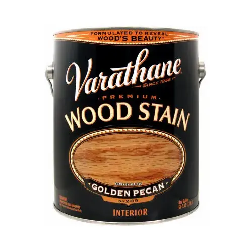 Golden Pecan Premium Oil-Based Interior Wood Stain, Gallon Golden Pecan Premium Oil-Based Interior Wood Stain, Gallon