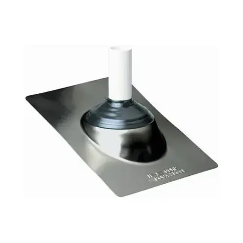 Galvanized Roof Flashing, Fits 1.5 to 3-In. Pipe - pack of 20 Galvanized Roof Flashing, Fits 1.5 to 3-In. Pipe - pack of 20