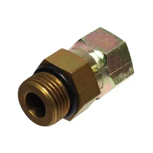 Hydraulic Adapter, 1/2-In. Male 0-Ring x 3/4-In. FP Swivel Hydraulic Adapter, 1/2-In. Male 0-Ring x 3/4-In. FP Swivel
