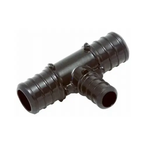 Pipe Fitting, Poly Pex Tee, 3/4 x 3/4 x 1/2-In - pack of 10 Pipe Fitting, Poly Pex Tee, 3/4 x 3/4 x 1/2-In - pack of 10