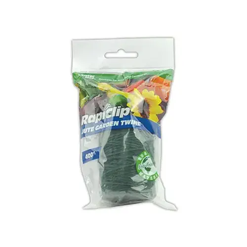 400 Ft. Green Jute Garden Twine Plant Tie 400 Ft. Green Jute Garden Twine Plant Tie