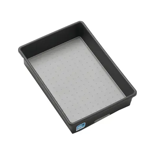 Kitchen Storage Bin, Granite, 10 x 7 x 2-In.