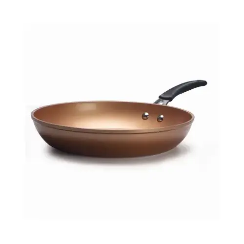Endure Titanium Guard EUCP-5128 Frying Pan, 11 in Dia, Aluminum/Stainless Steel, Copper, Ceramic/Titanium Endure Titanium Guard EUCP-5128 Frying Pan, 11 in Dia, Aluminum/Stainless Steel, Copper, Ceramic/Titanium