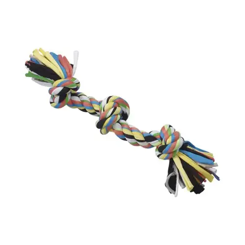3-Knot Rope Dog Toy, 15-In. 3-Knot Rope Dog Toy, 15-In.