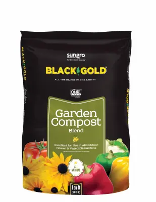 Black Gold Sunshine Garden Compost 1 cu-ft Coverage Area 30 lb Bag 1411602.CFL001P
